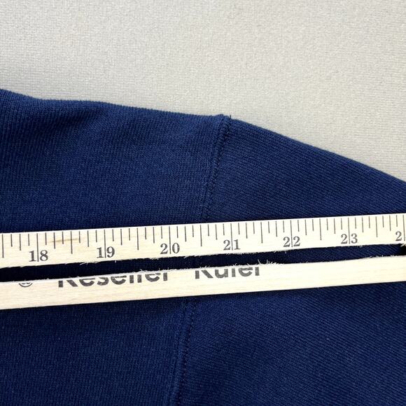 Vintage Nature Hiking Sweatshirt Adult Large Blue Coleman Outdoors Adventure 90s - Picture 9 of 9